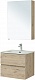 Aquanet Мебель для ванной Алвита New 60 2 ящика подвесная дуб веллингтон белый – фотография-20